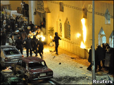 Взрыв у церкви в Египте унес жизни 21 человека.