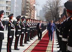 В Грозном завершилась церемония инаугурации главы Чеченской Республики.