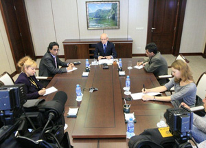 Арабские журналисты встретились с президентом Башкортостана