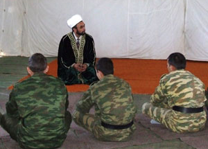 На месте проведения учений "Кавказ-2012" возведут мечеть