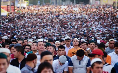 214 тысяч мусульман отпраздновали Ураза-байрам в Москве
