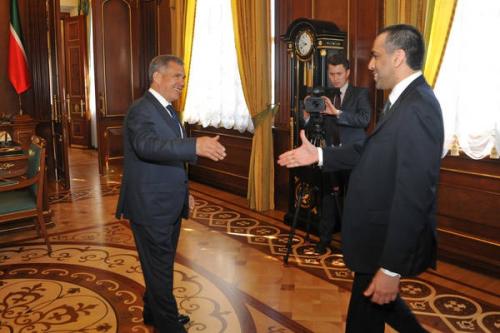 Рустам Минниханов встретился с президентом дубайского инвестиционного форума